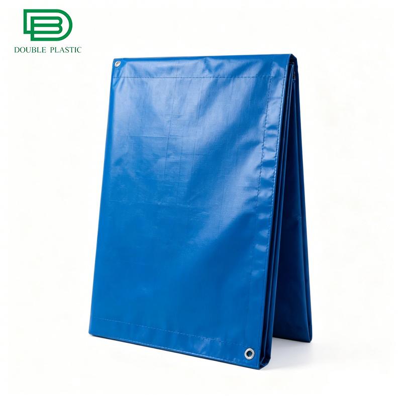 ผ้าใบกันน้ำ PVC กันน้ำสำหรับงานหนักเสริมผ้าใบกันน้ำ PVC ทนรังสียูวี