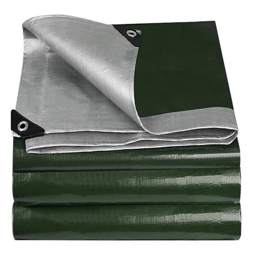 PE Tarpaulin ผ้าใบกันน้ำโพลีเอทิลีนกันน้ำ UV-Stabilized สำหรับคลุมงานก่อสร้างบรรทุกสินค้าทางการเกษตร