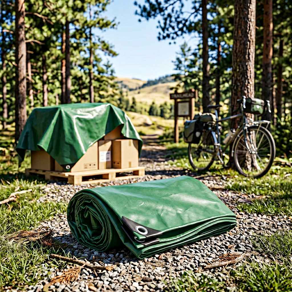 PVC Tarps ผ้าใบกันน้ำทนต่อการสึกหรอแบบ Heavy Duty